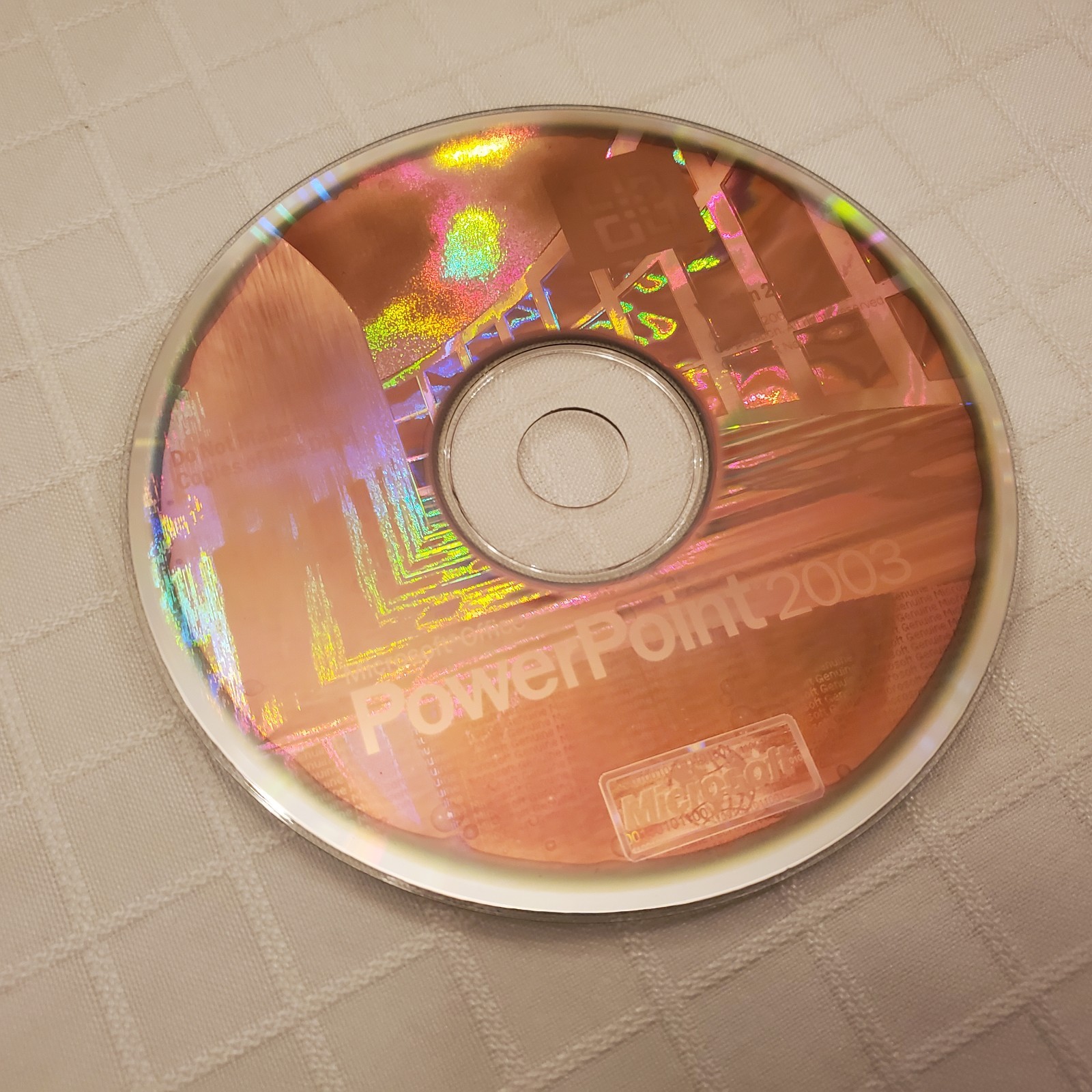 Microsoft Office PowerPoint 2003 w Product KEY Code Power Point Disk Slides Work