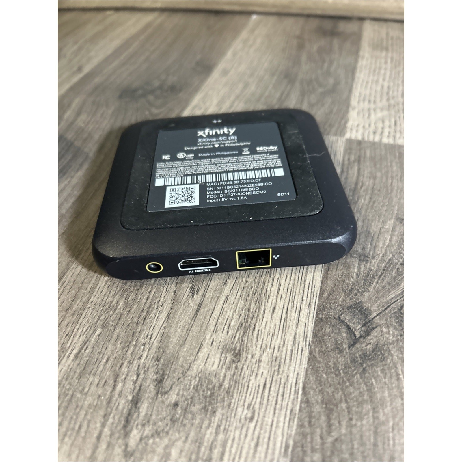 Xfinity Flex XiOne-SC(B) Streaming Device with AC Adapter No Remote