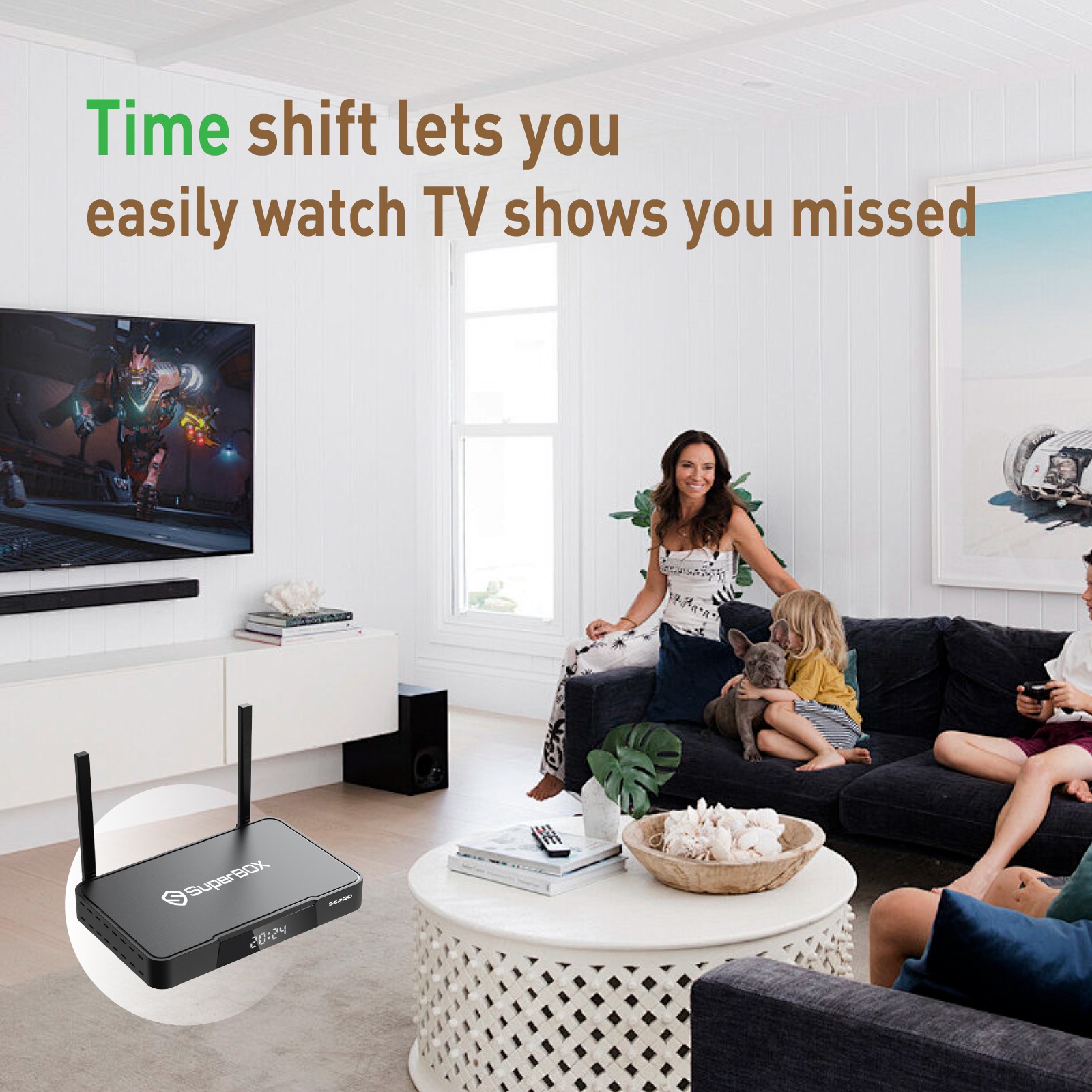 SuperBox S6 Pro 24/7 Lifetime Support - Authorized Distributor - Free Shipping