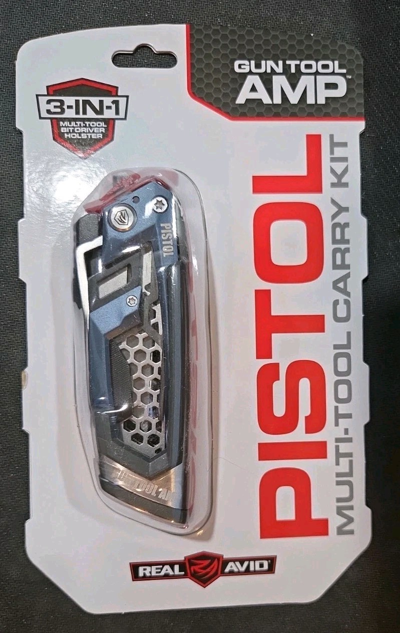 Real Avid - Gun Tool AMP | Pistol Multi-Tool Carry Kit -New / Unused Condition