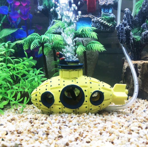 Aquarium landscaping aquarium decoration resin submarine fish and shrimp shelter