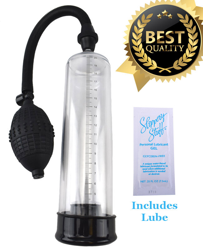 Premium-8.5"-Bigger-Penis-Growth-Vacuum-Male-Enhancer-Enlargement-Pump-Sleeve