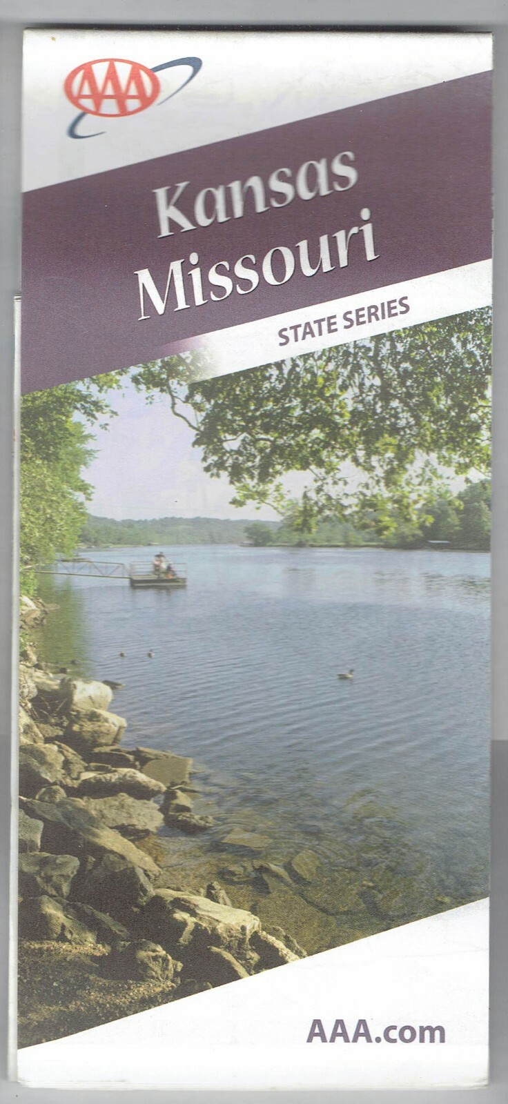 2009 AAA Map Kansas Missouri