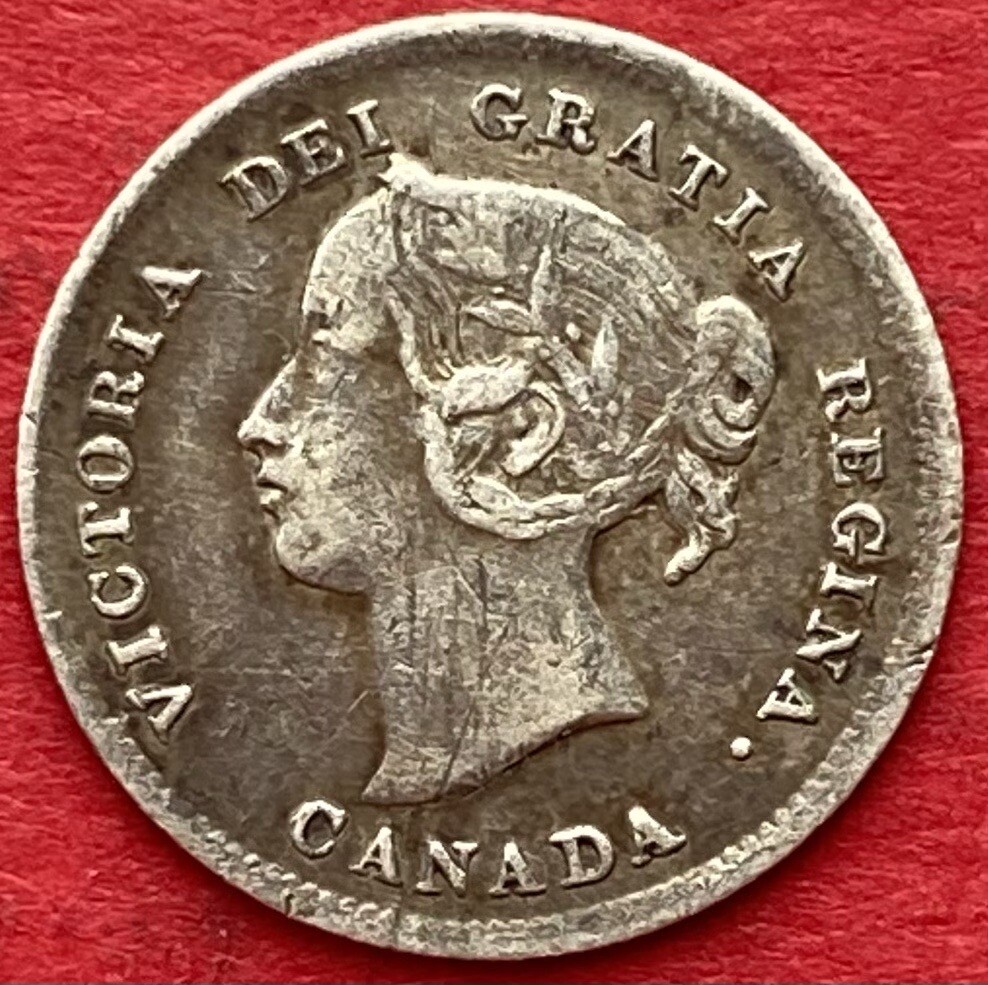 1898 Canada 5 Cents - VF - Lot#8986