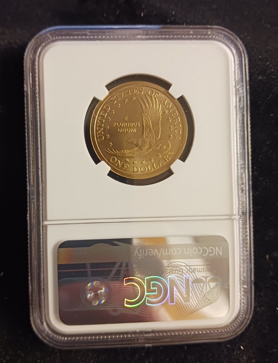 2008(D) SMS NGC MS 67 Sacagawea Dollar Coin