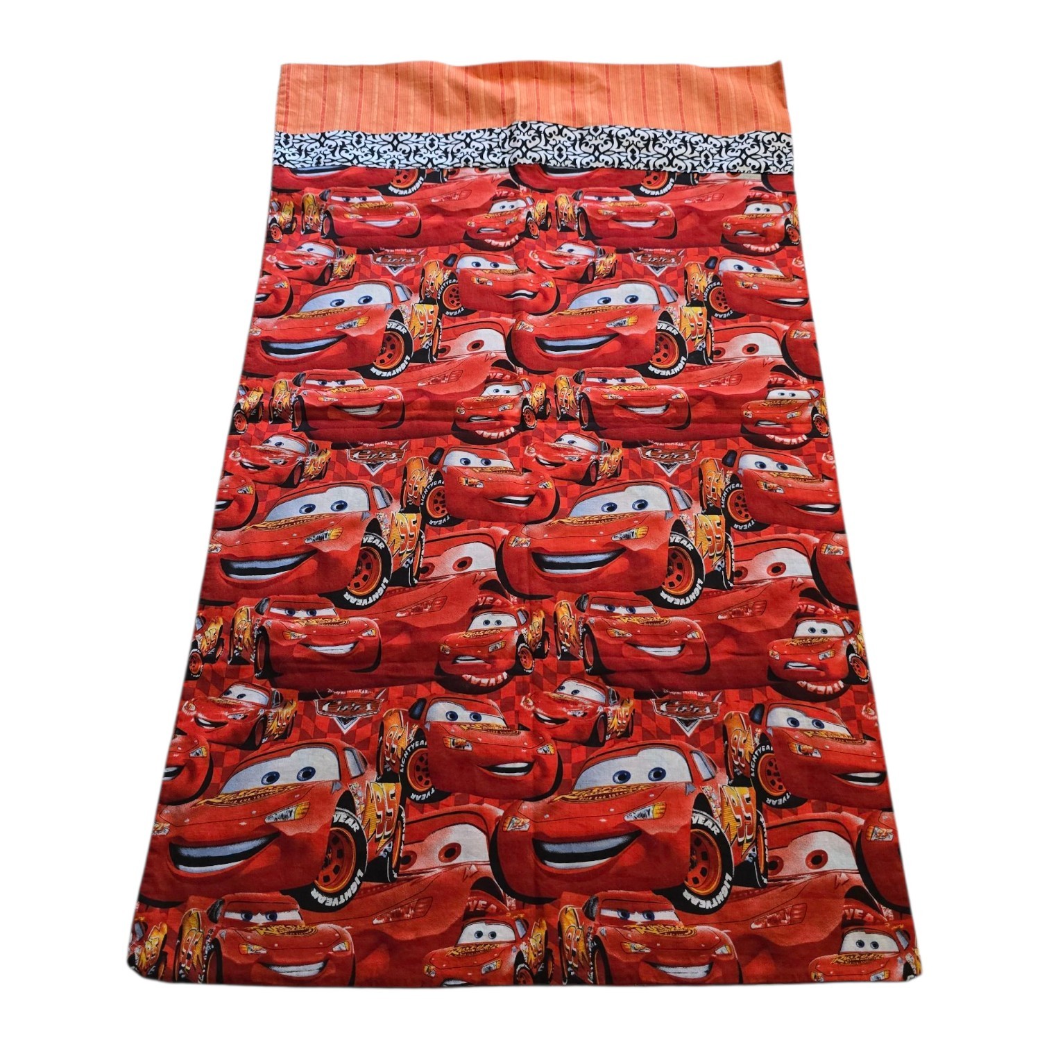 disney pixar cars lightning mcqueen pillowcase 32in x 19in