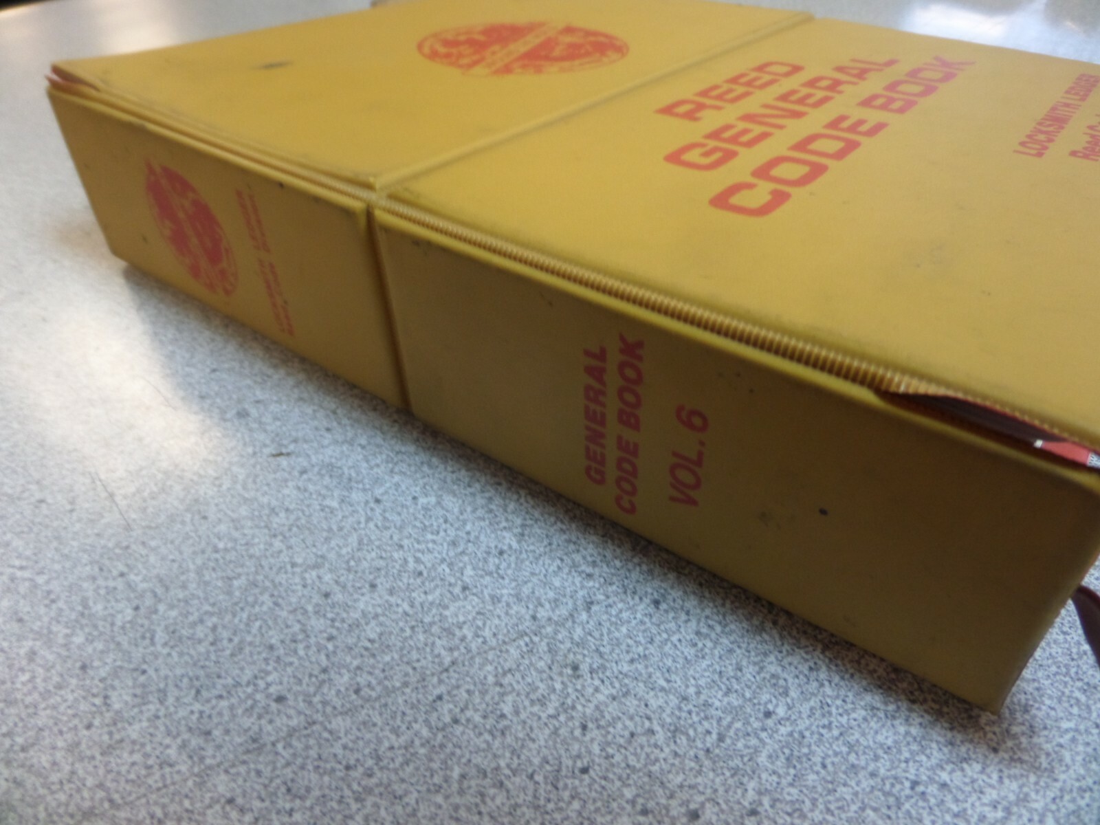 REED GENERAL CODE BOOK VOLUME 6 USED GOOD SHAPE