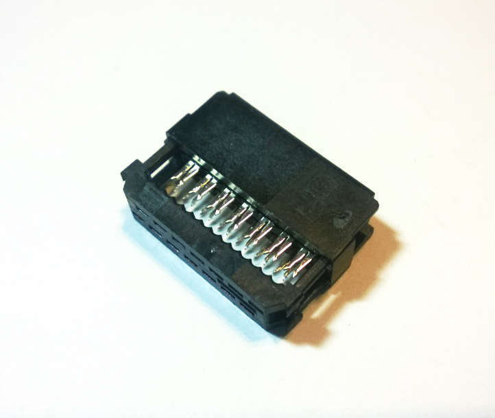 1 x TE Connectivity Amp 1658620-2 Wire-Board Connector Receptacle 14 POS 2.54mm