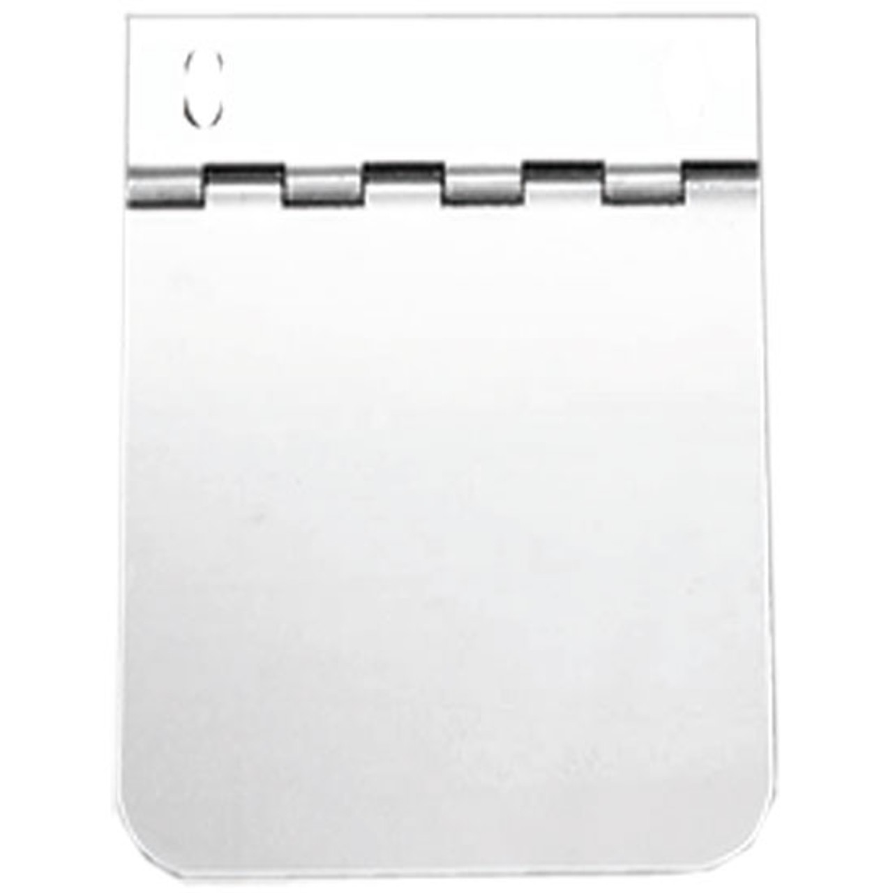 5 X 4 Inch SS Hinged Permit Panel
