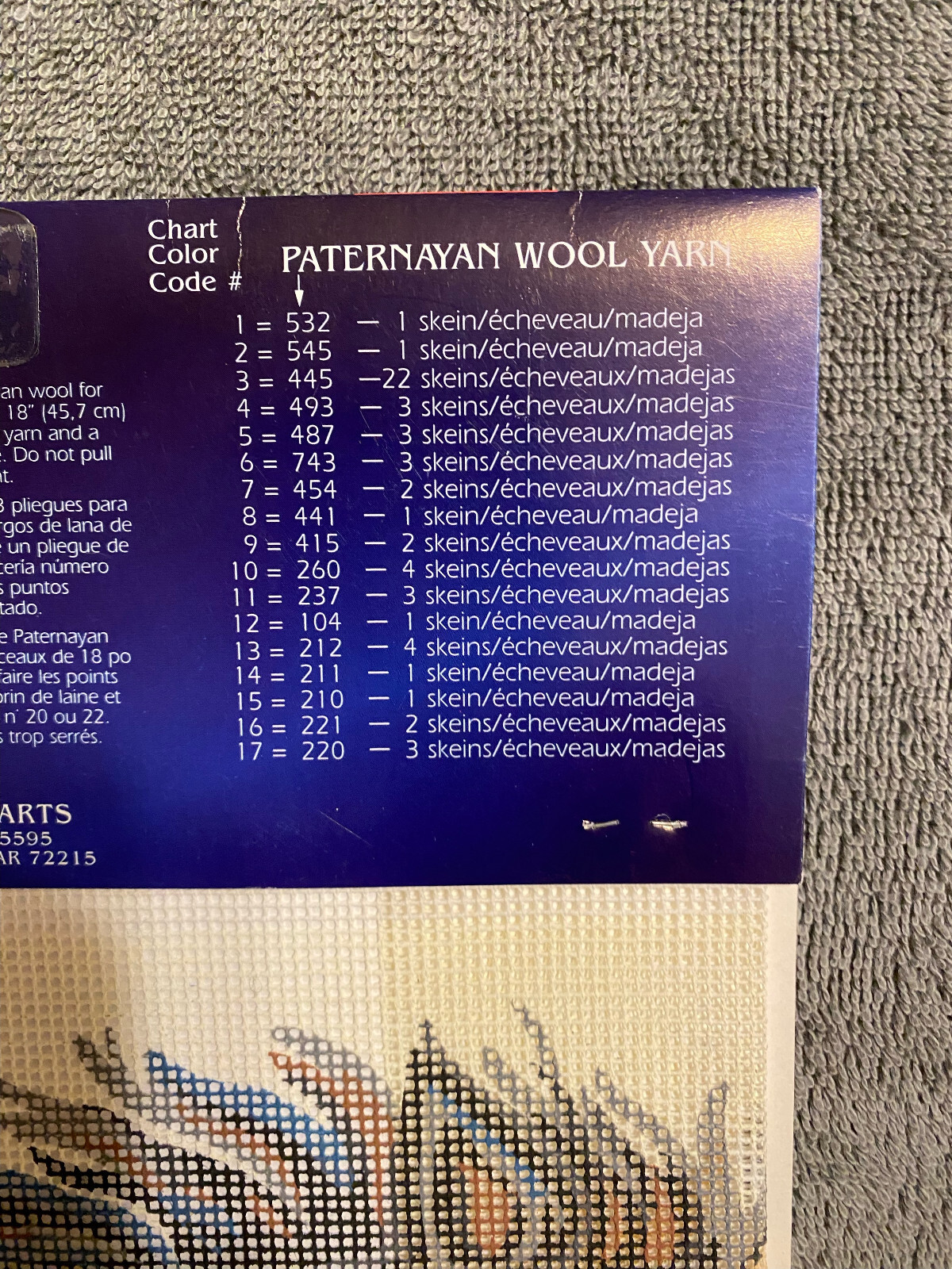 Designs for the Needle #5904 "Wild Horses" Needlework Canvas kit NOS