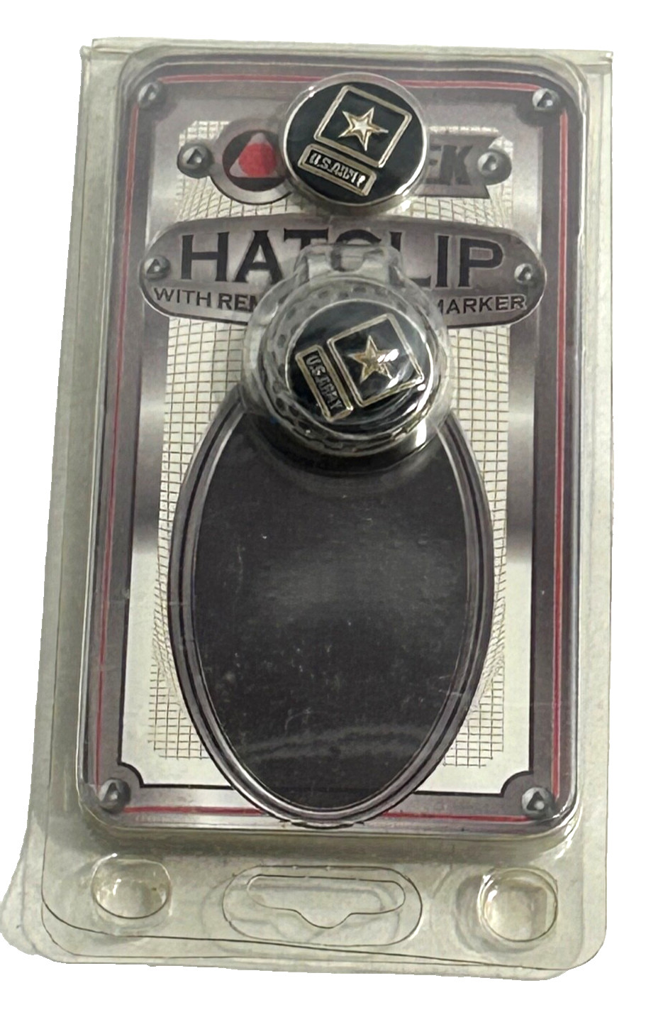 US Army Golf Marker Hat Clip