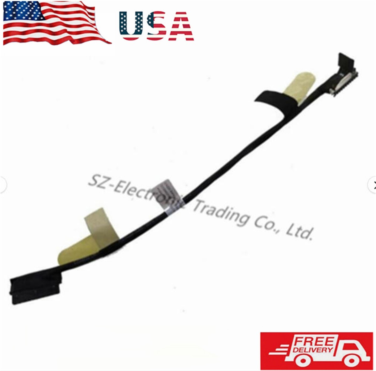 07XC87 For Dell Latitude 7480 E7480 CAZ20 Battery Cable DC02002NI00 USK