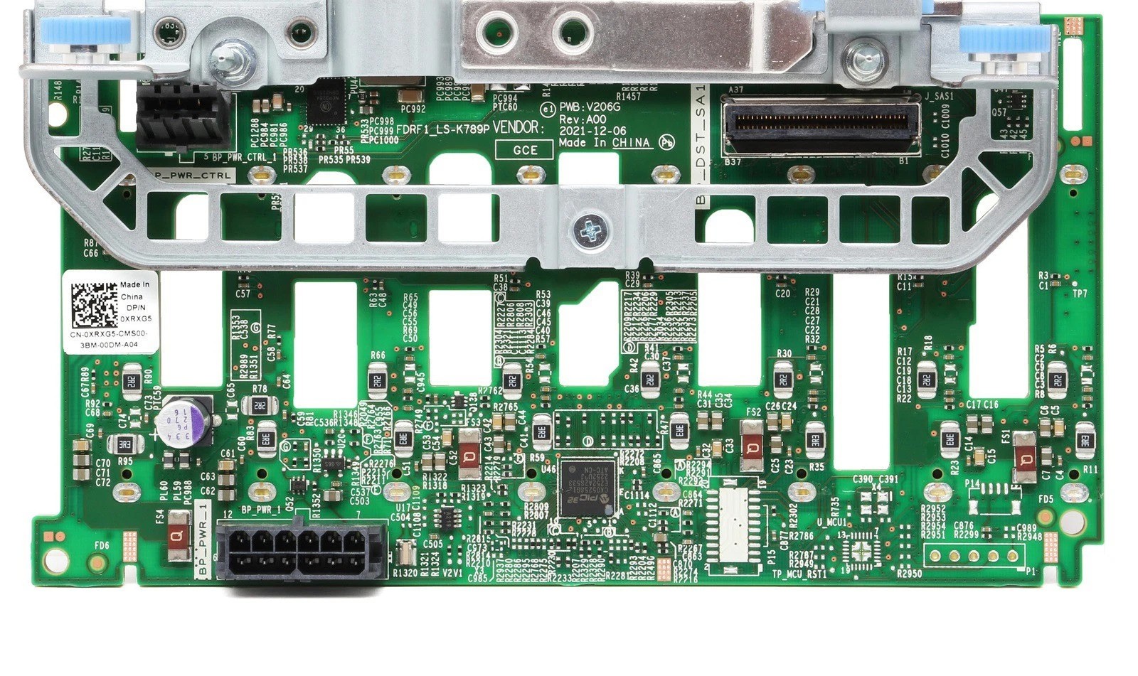 New Dell R750 R750XS R7525 R760 R760XS hard disk backplane 8x2.5"SATA/SAS 0XRXG5
