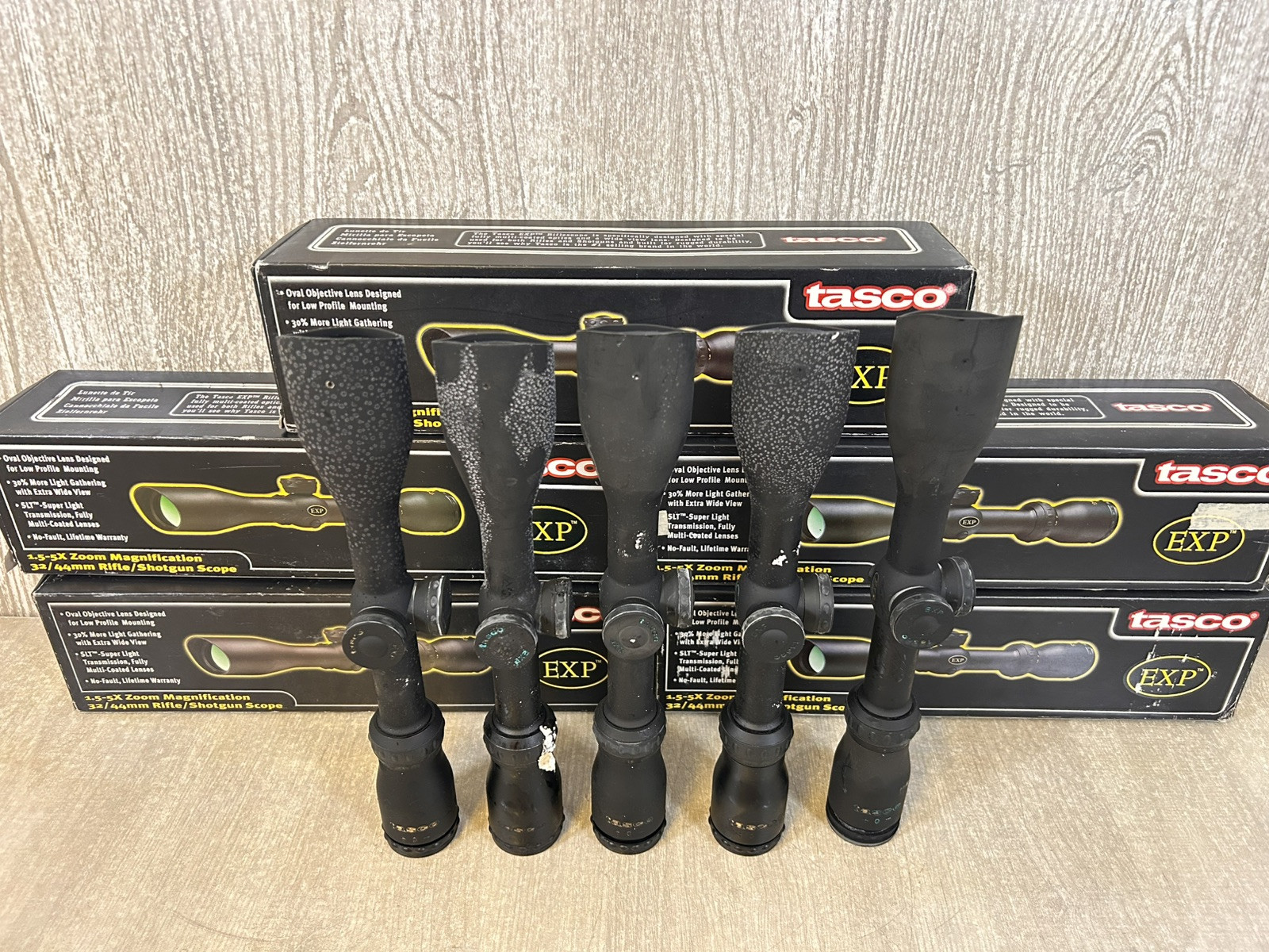 Scope Tasco H1 55x32/44LT Optics BULK Deal 5Pcs (Lot 120)
