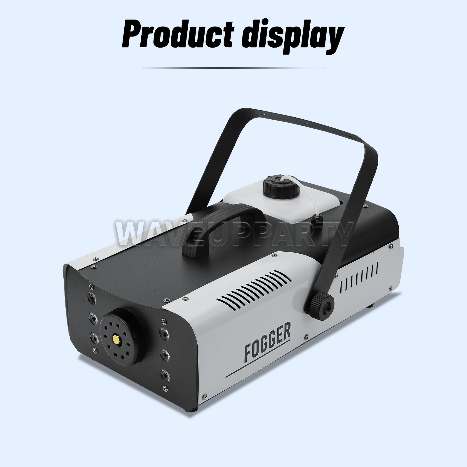 PAIDUN 1500W LED RGB Smoke Fog Effect Machine DJ Event Show Wedding Halloween