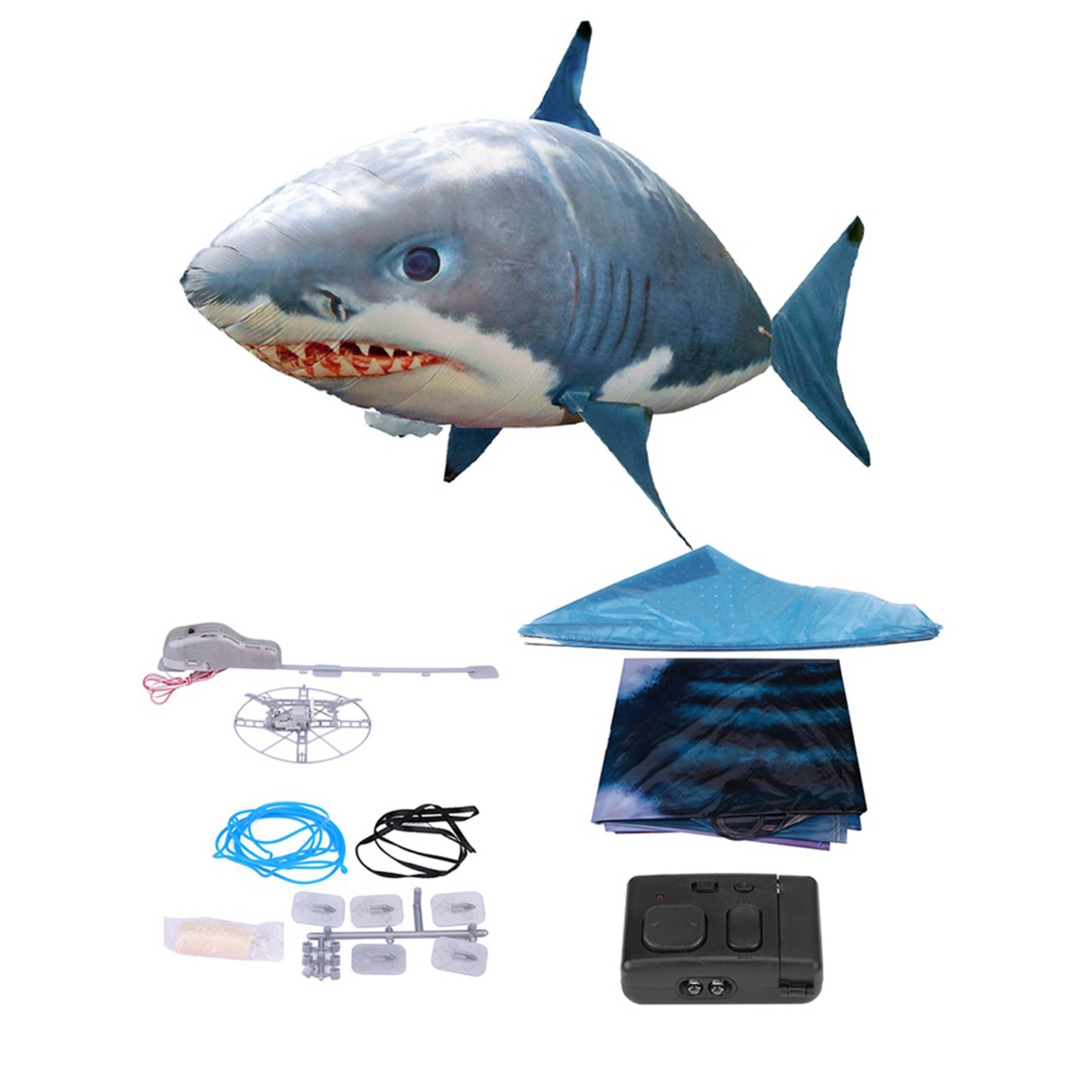Remote Control Air Fish Toy 36inch Indoor Play Toy for Family Birthday Party