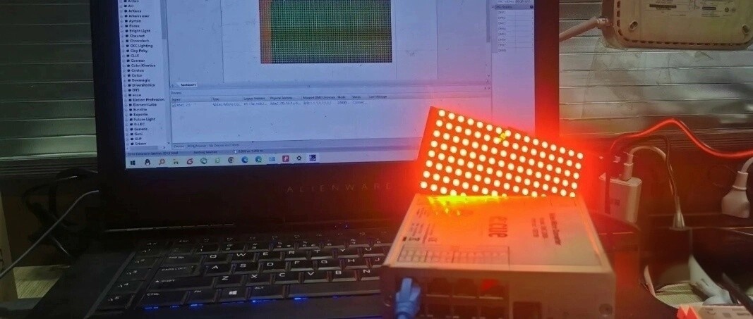 OSRAM Traxon e:cue VMC Video Micro Converter DVI/DMX LED mapping