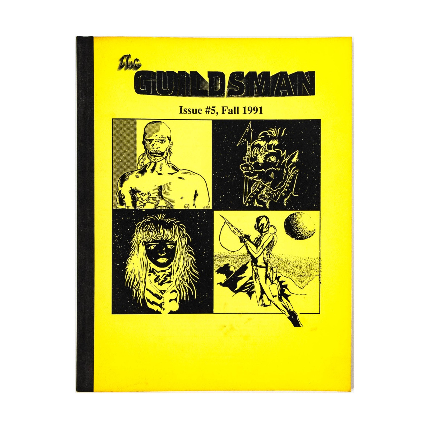 Jim Vassil The Guildsma  #5 "Piles of Palpable Plots, Magic Armor Gods  Mag VG+