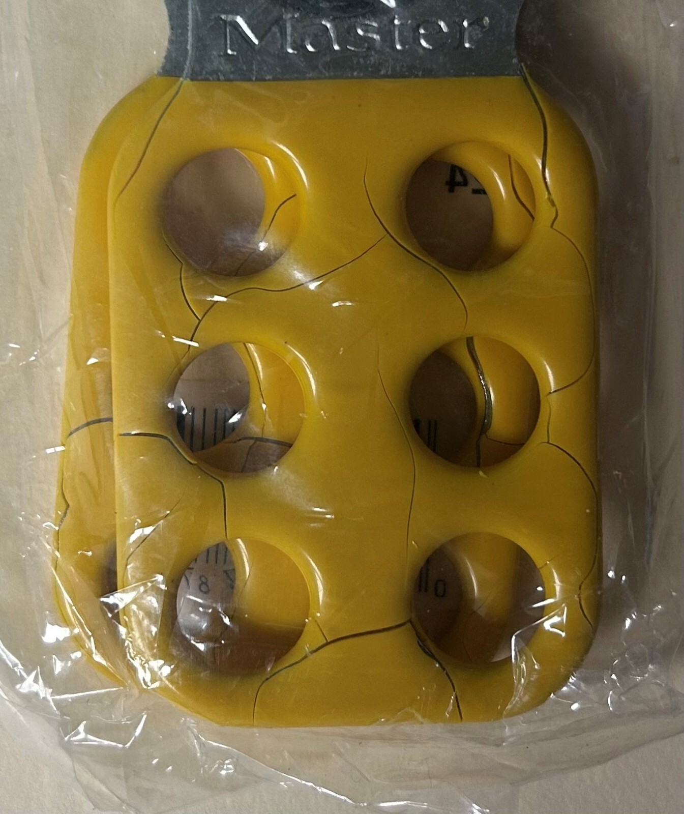 Master Lock 424 Yellow Lockout Hasp