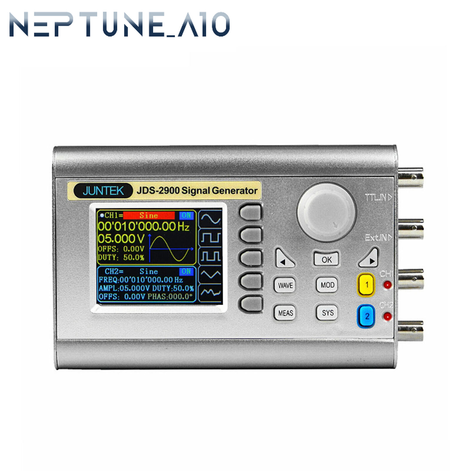 Peakelect JDS2900 Dual Channel Signal Generator Adjustable Frequency Meter