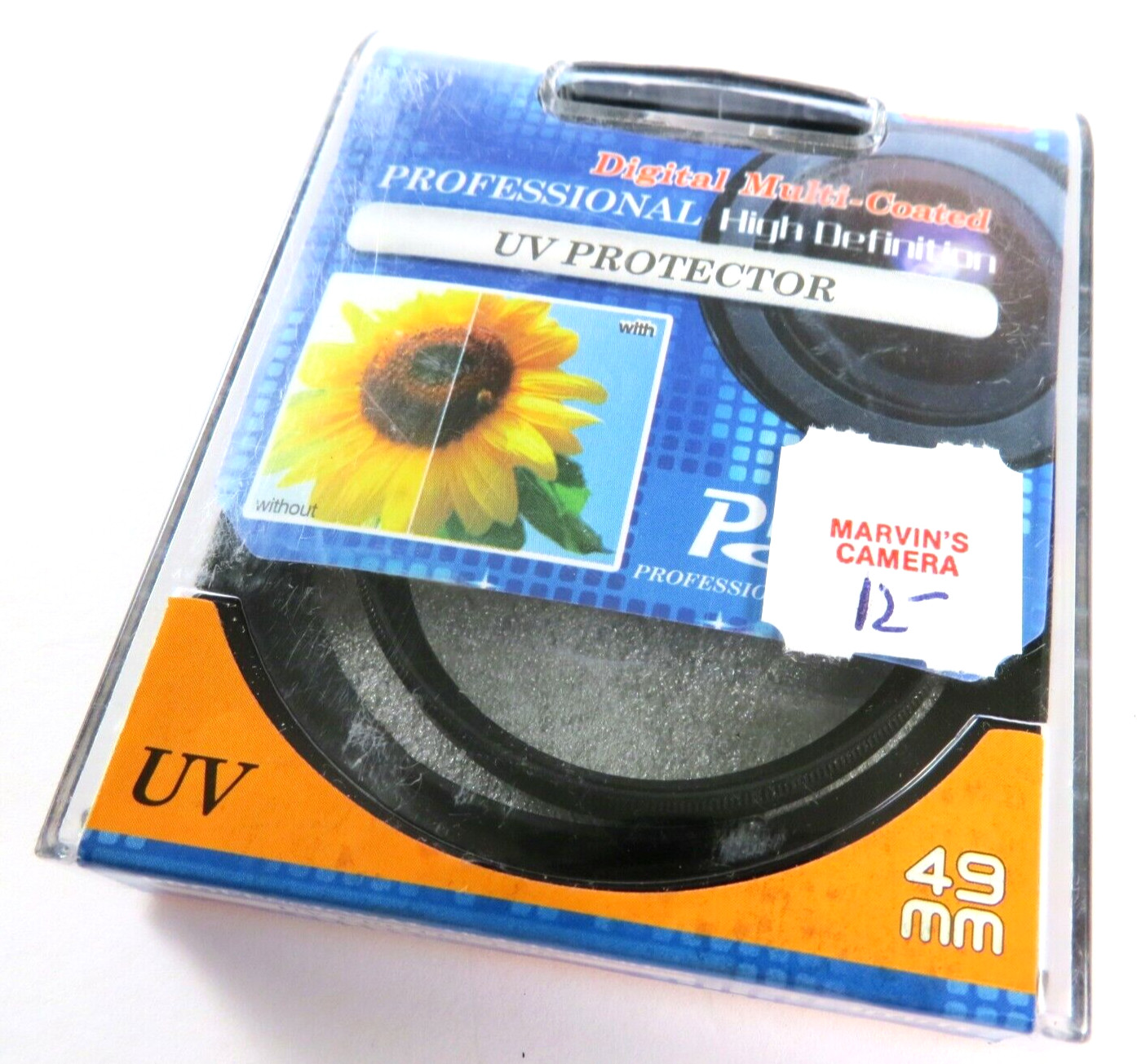 Zeikos USA 49mm Multi-Coated Professional UV Protector Filter with Case