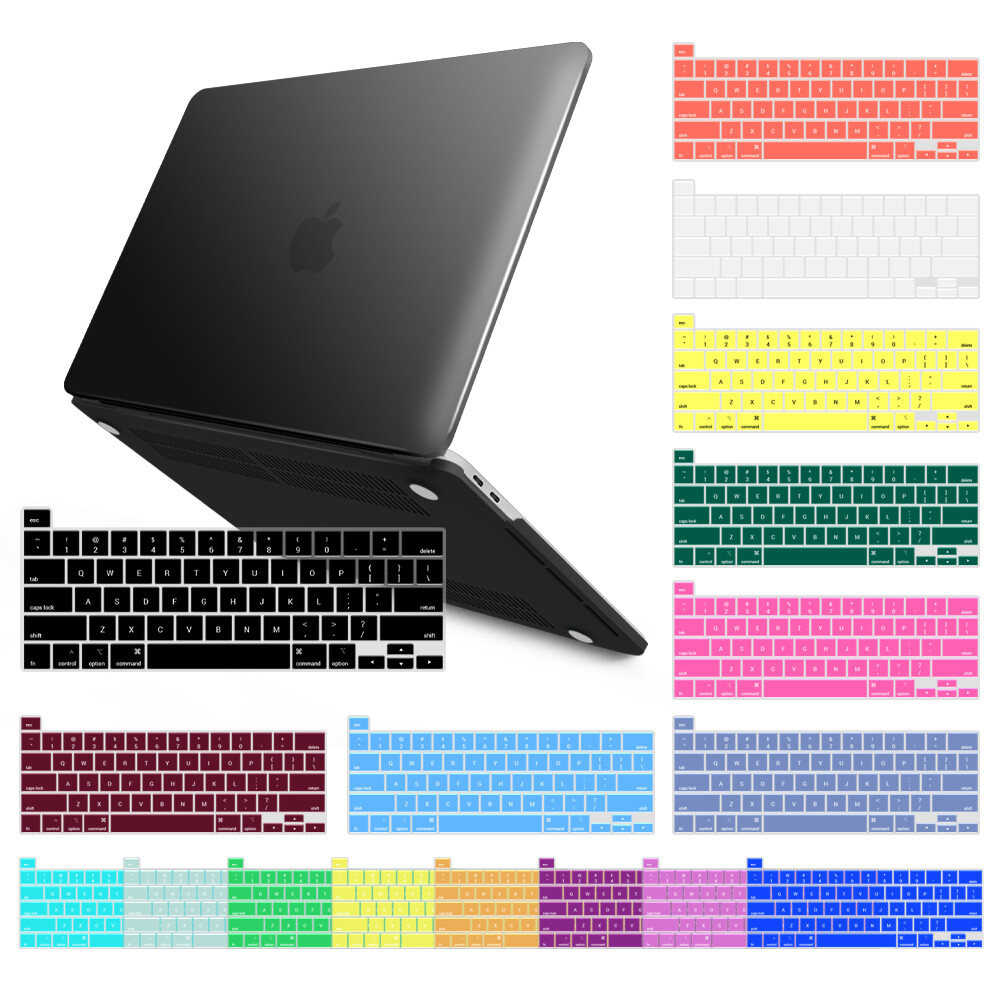 IBENZER Hard Shell Case for MacBook Pro 13 14 15 16 with Keyboard Cover