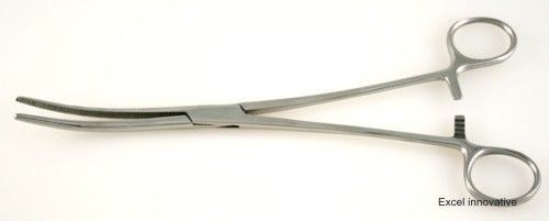 Rochester Pean Forceps 12" Curved Jaws NEW Veterinary Surgical Instruments