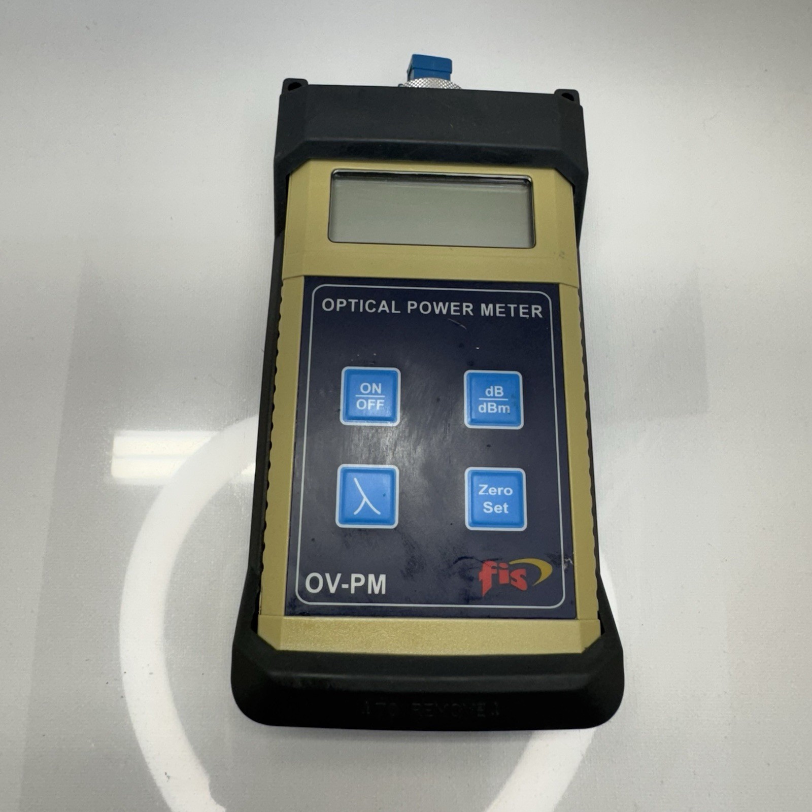 FIS OV-PM Optical Power Meter CATV Fiber Optic Tester dBm dB SC Connector