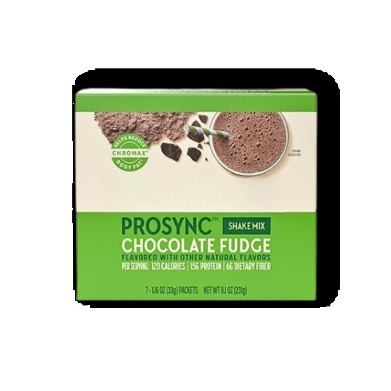 Meal Replacement Protein Powder Nutrition Drink Mix, Chocolate Fudge, 7 Packets