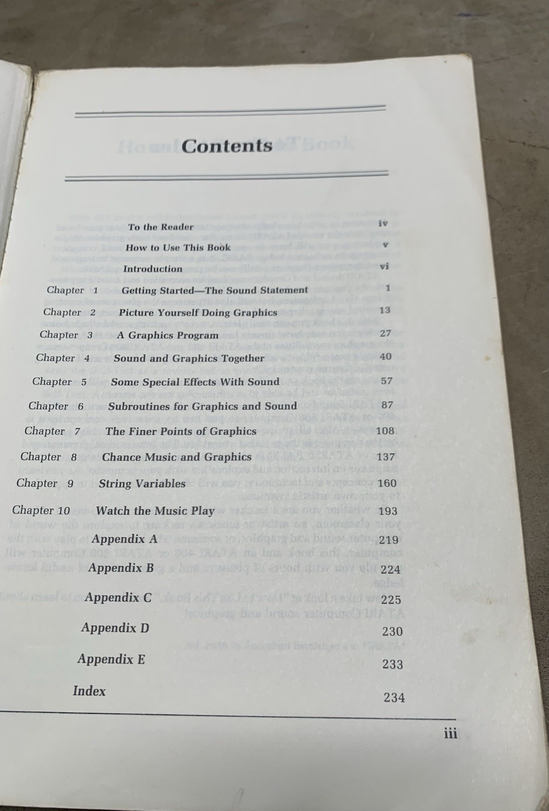 1982 Atari Sound And Graphics Book A Self-Teaching Guide