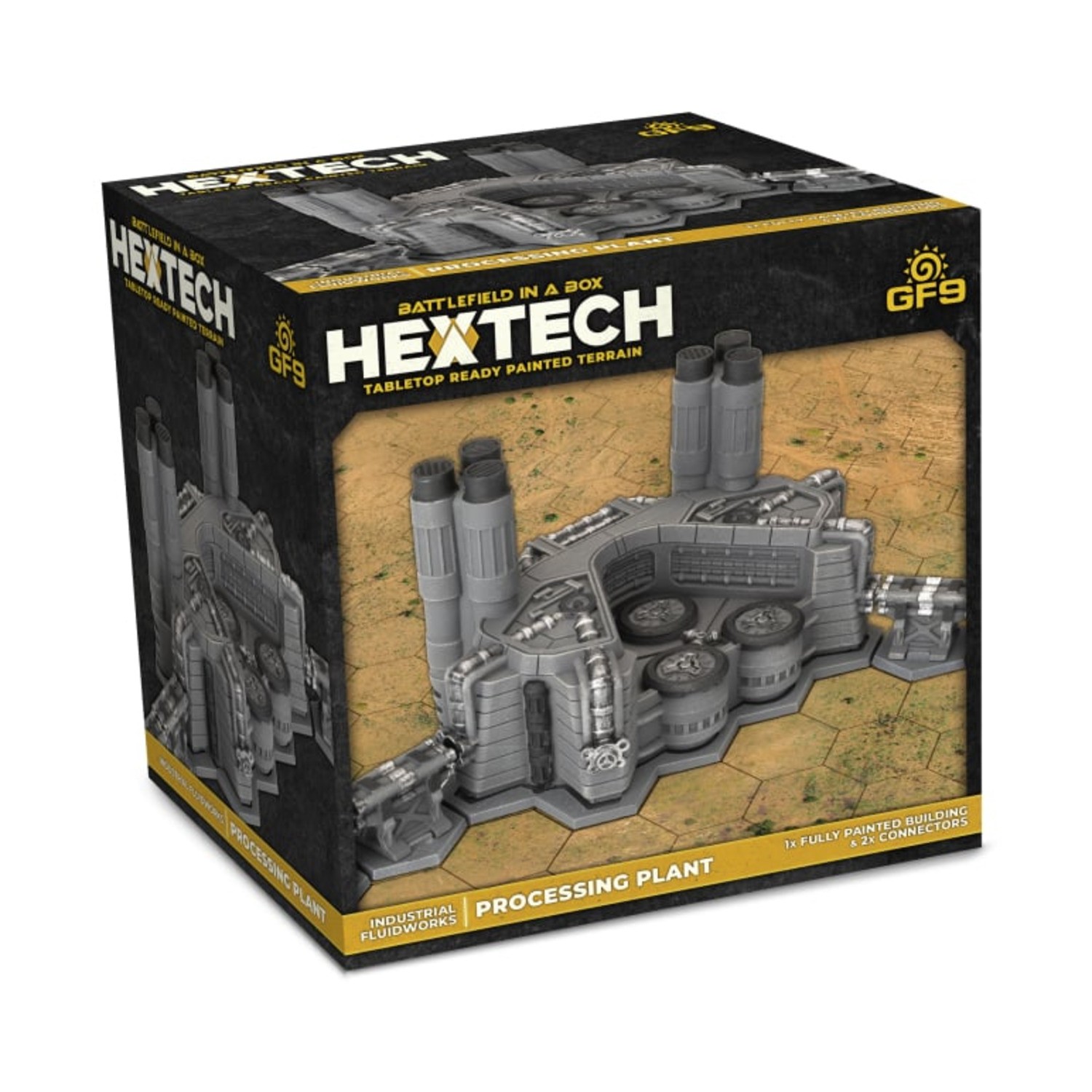 GF9 Mini Terrain 6mm Industrial Fluidworks - Processing Plant SW (New)