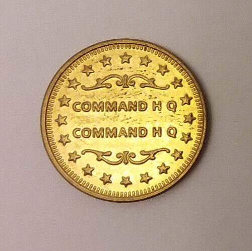 Command HQ Arcade Saskatoon Saskatchewan Canada Game Token 22mm