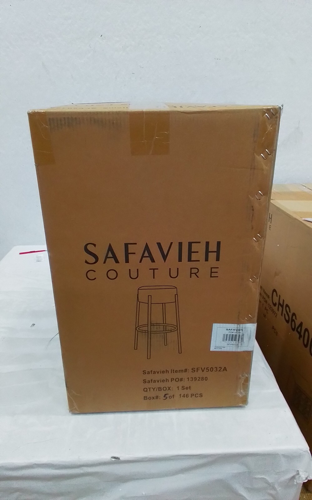 Safavieh PAISLEIGH METAL COUNTER STOOL, Reduced Price 2172733060 SFV5032A