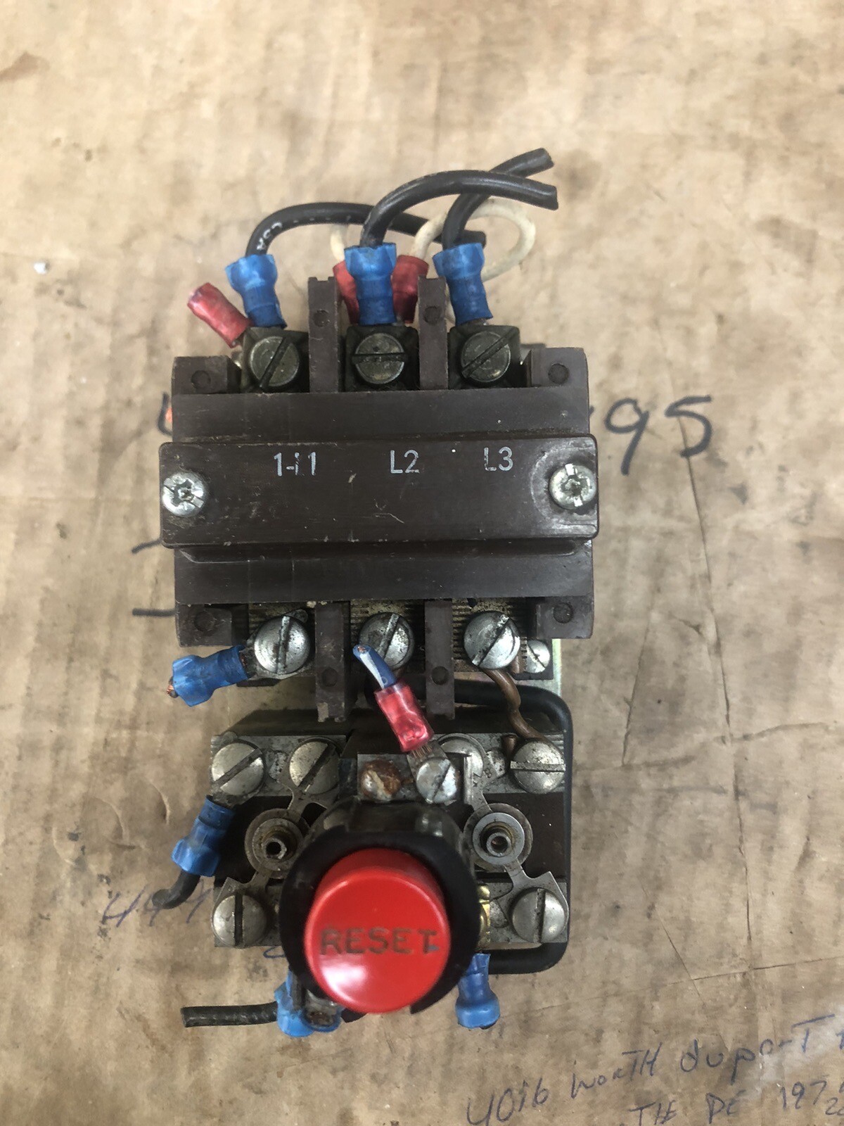Taylor 754 339 Starter Relay Cutler Hammer Motor Relays Tested 3 Phase