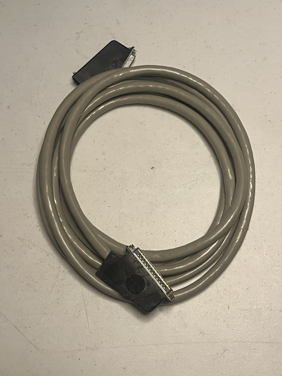 Philips SEM NOB Cable Souriau DB37 36Pin CCUX28 SSIPX3 Electron Microscope 12ft