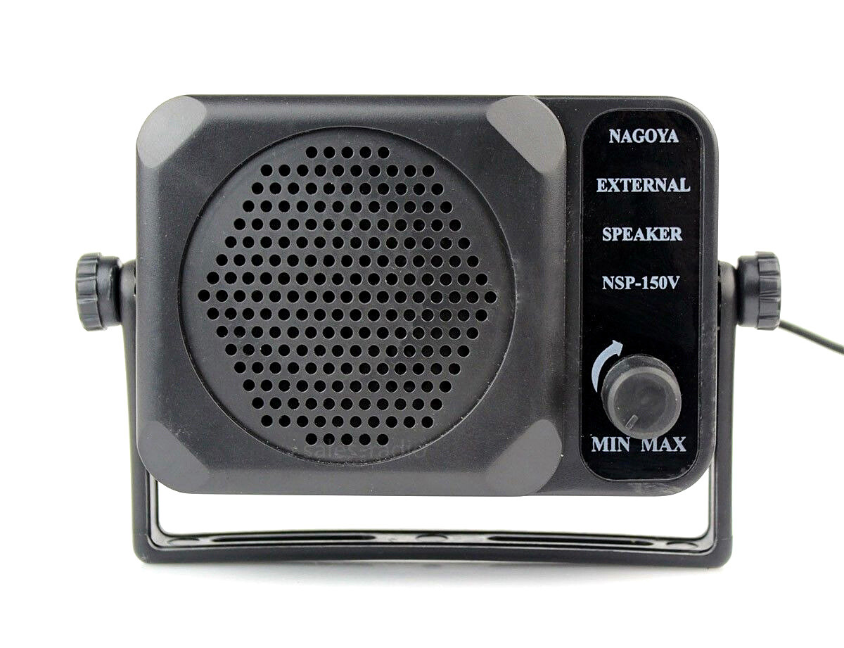 Nagoya NSP-150V 3.5mm Jack External Speaker Motorola Kenwood ICOM Yaesu Radios
