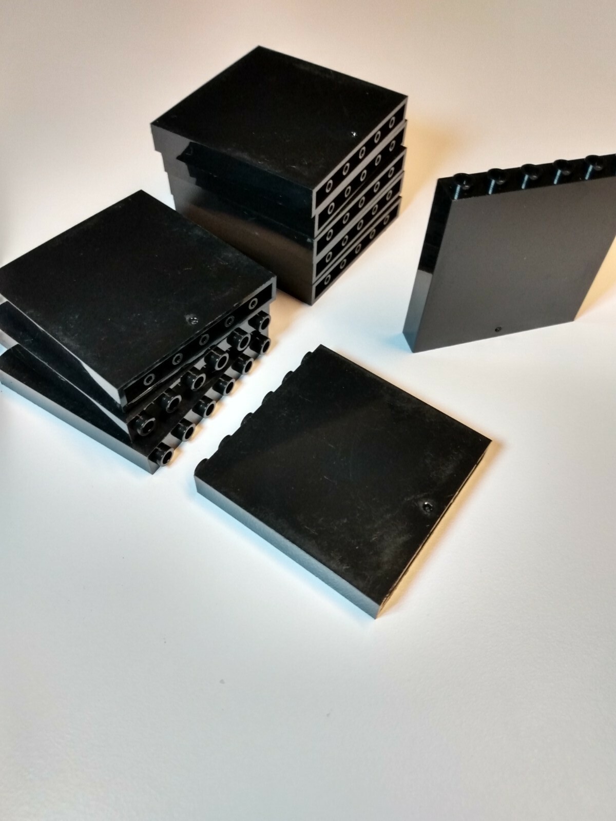 New 1x6x5 Black Wall Panel #59349 — 10 Pieces — Custom & Compatible