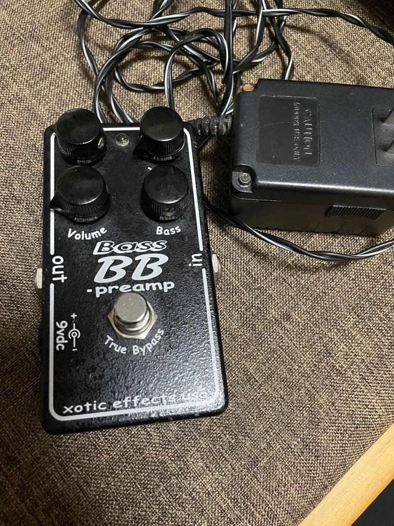 Xotic BB Pre #31 Bass Preamp, Early Model, Includes BOSS Adapter