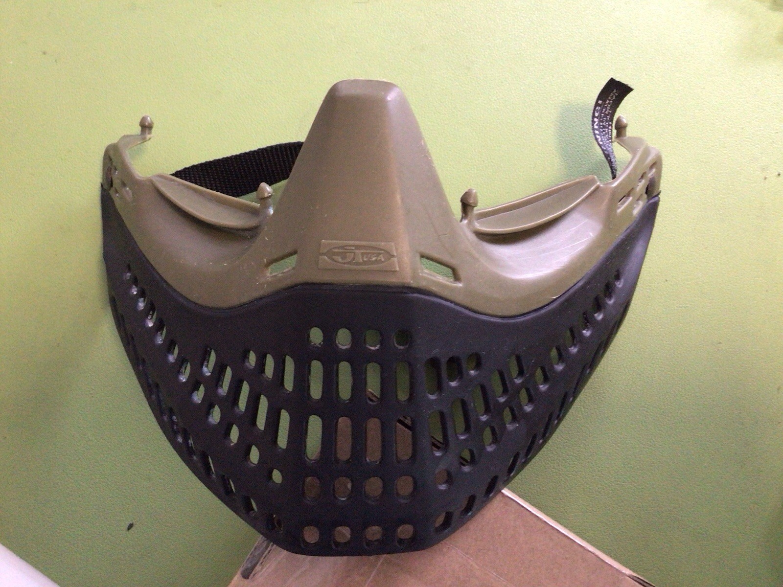 JT Paintball Proflex OG Faceplate Olive Nose Black Skirt