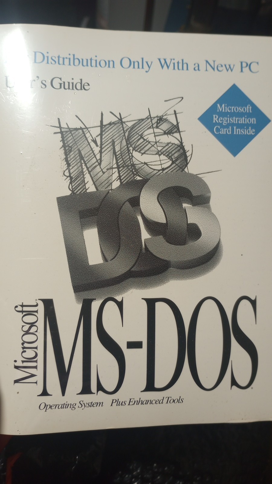 MS-DOS on Floppy Diskettes New in Original Packaging