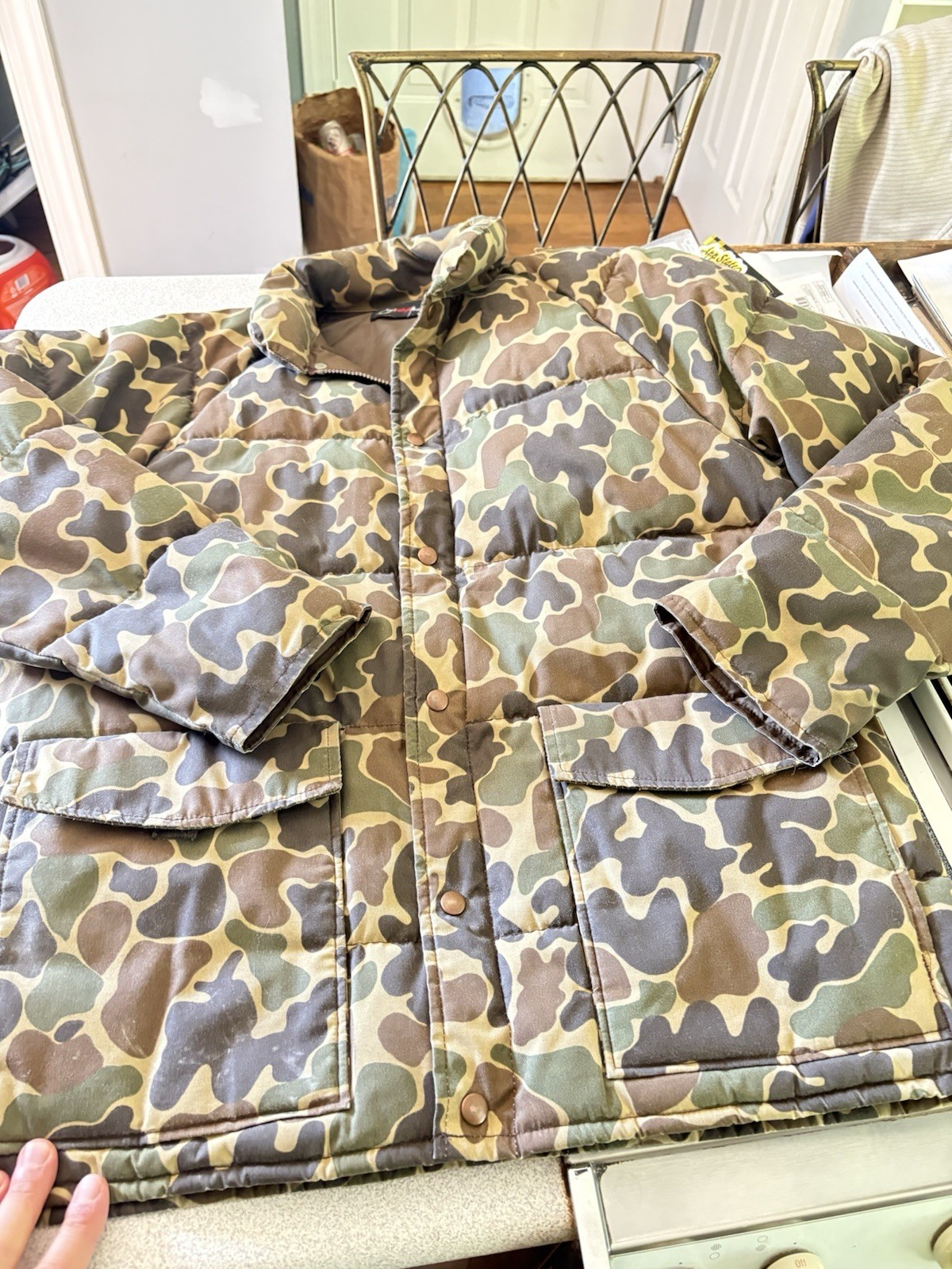 Vintage Redhead Outdoor Jacket Coat Camo Camouflage Puffer Coat Hunting