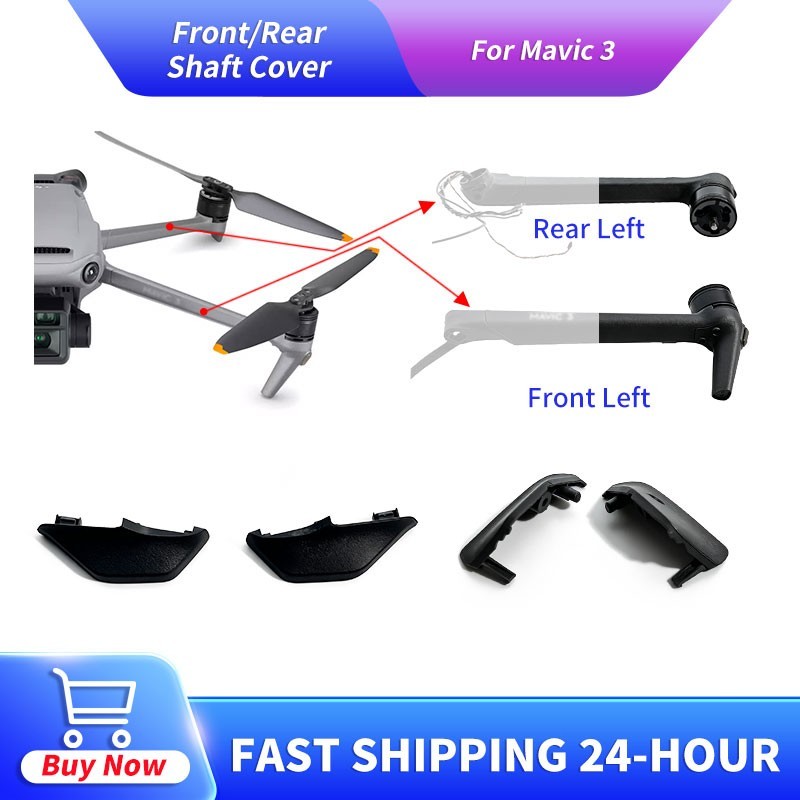 Front Rear Left Motor Arm Repair Covers For DJI Mavic 3 Replacement Parts