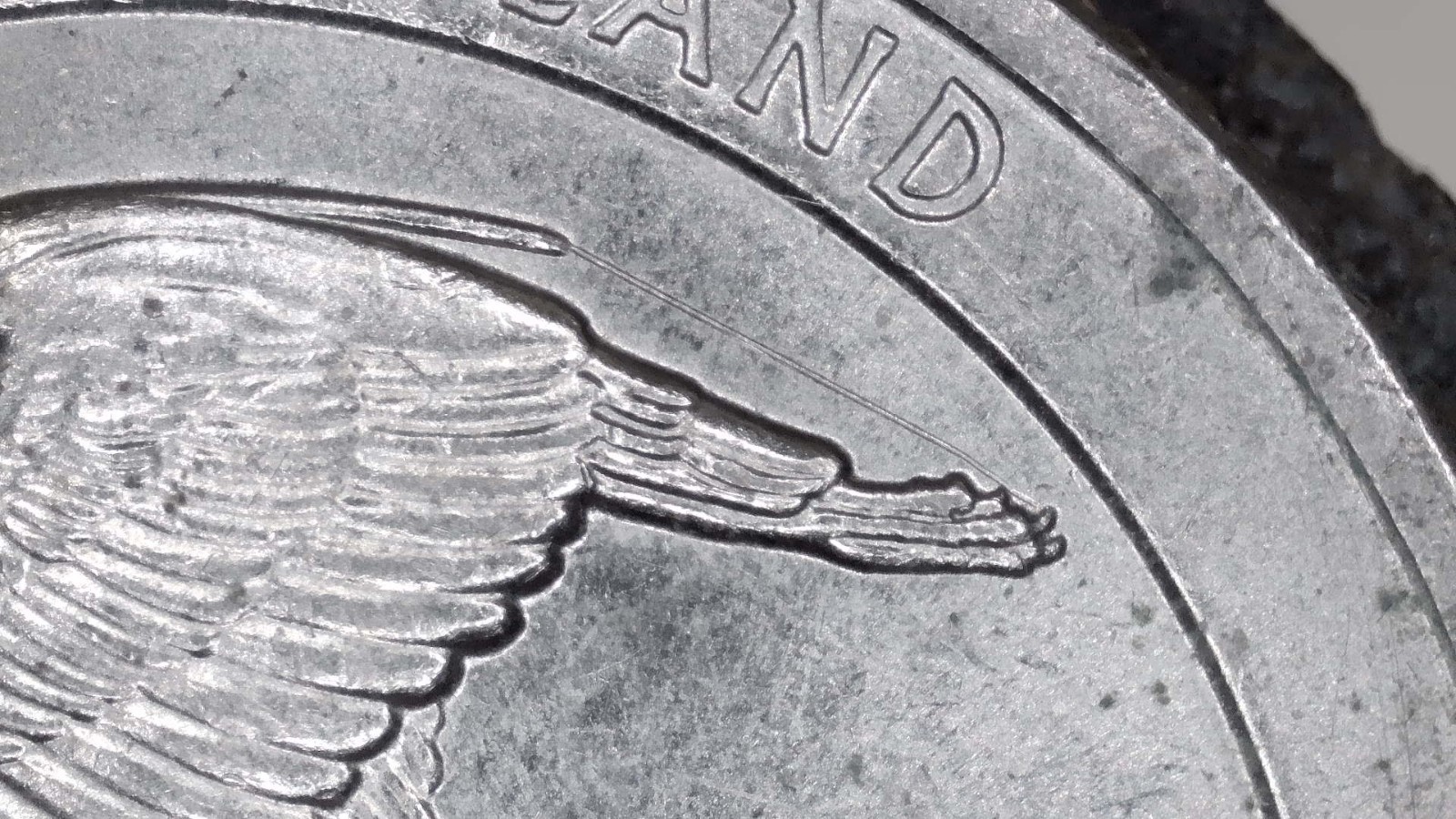 2018-P 25c ATB Block Island Quarter Error Die Break Error T332