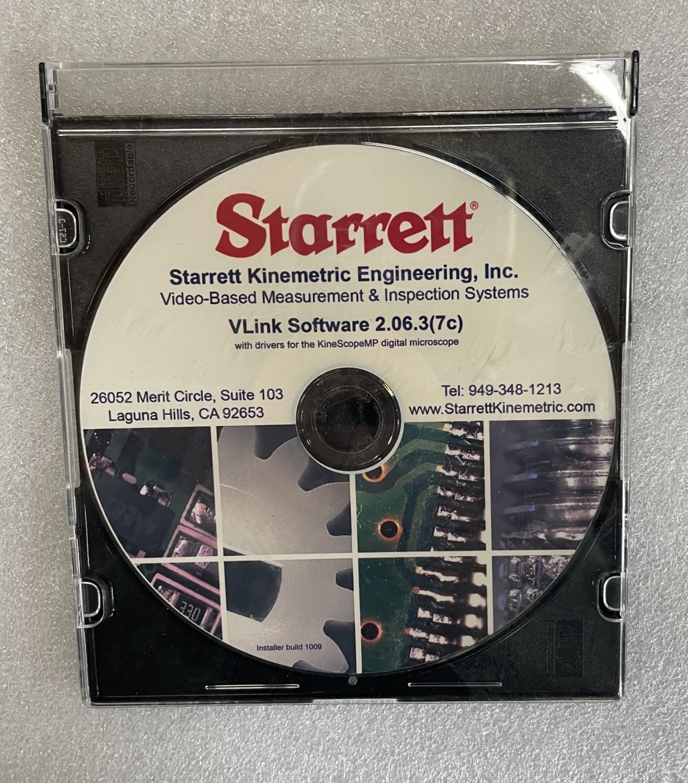 Starrett Kinescope Hand Held Video Microscope IR-VLINK Includes Software