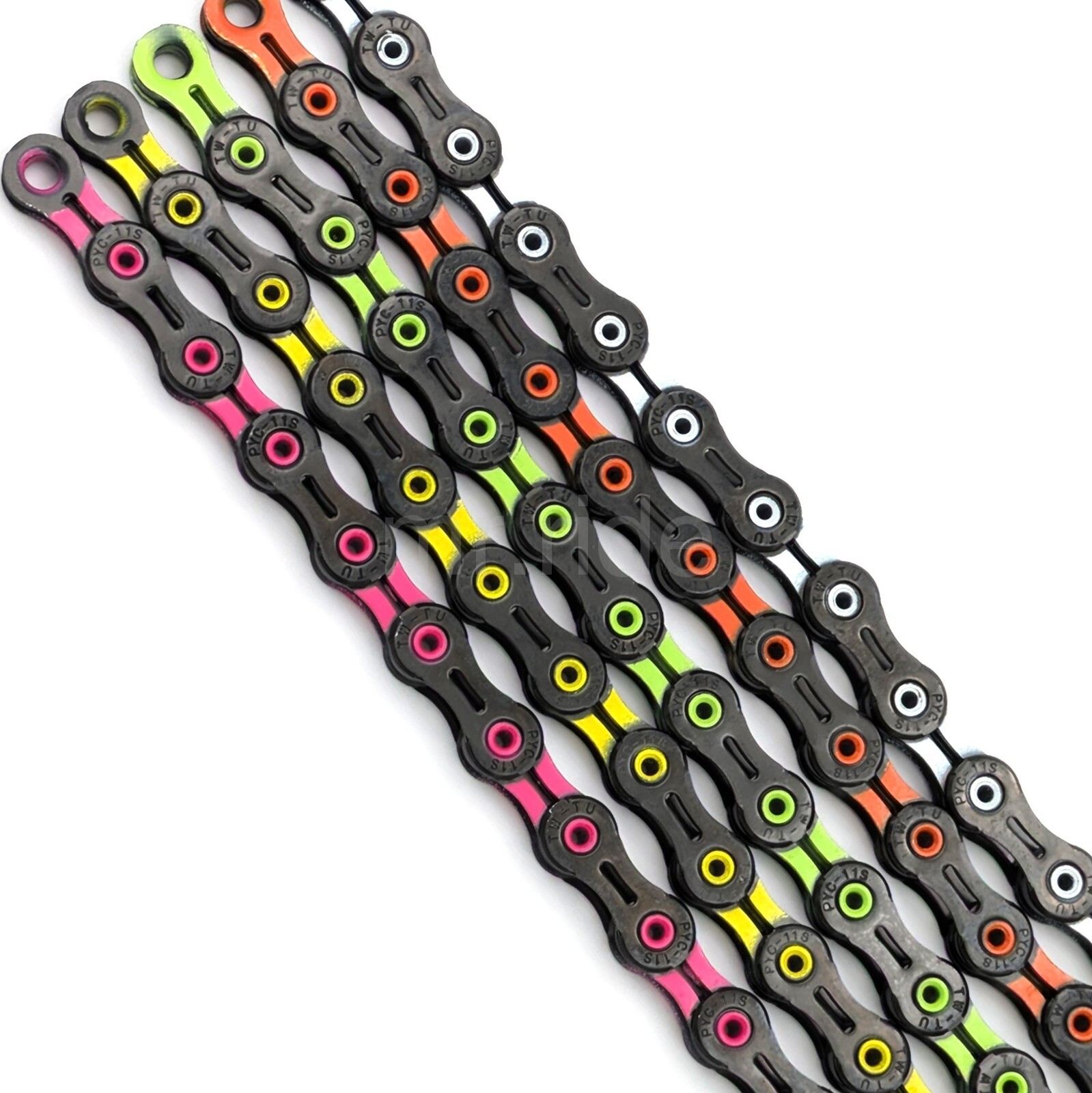 PYC DLC SP1101 11-Speed 1/2"X11/128" 116L Bike Hollow Chain for Shimano/Sram use