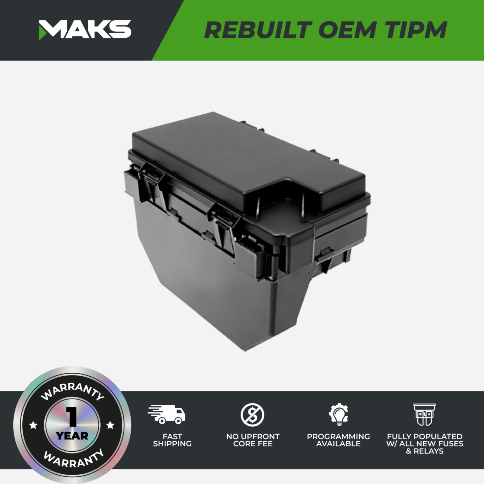 2013 Jeep Wrangler OEM Rebuilt TIPM 68163903 *PROGRAMMING INCLUDED!*