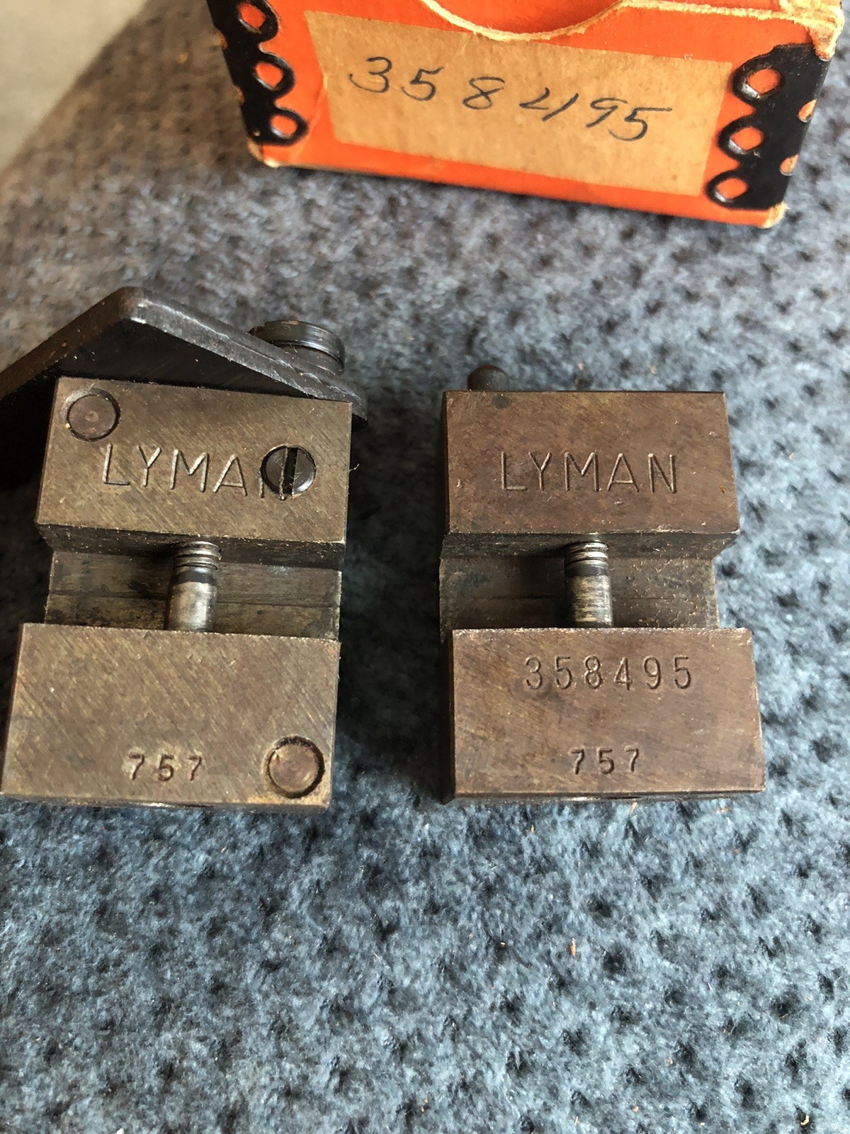 Lyman Ideal Bullet Single Mould Block 358495