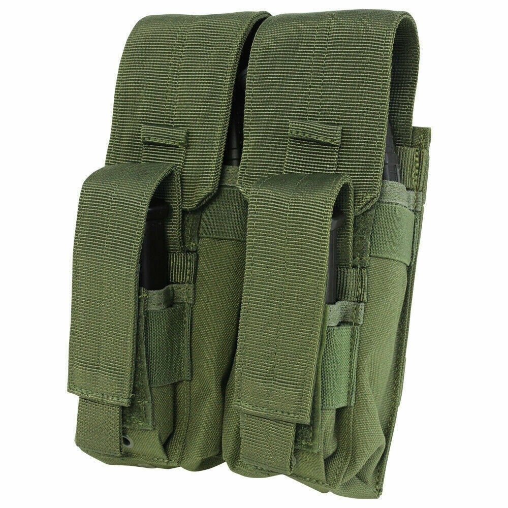 NEW CONDOR OD Green Molle Double 7.62x39 Kangaroo Pouch 7.62 Condor MA71-001