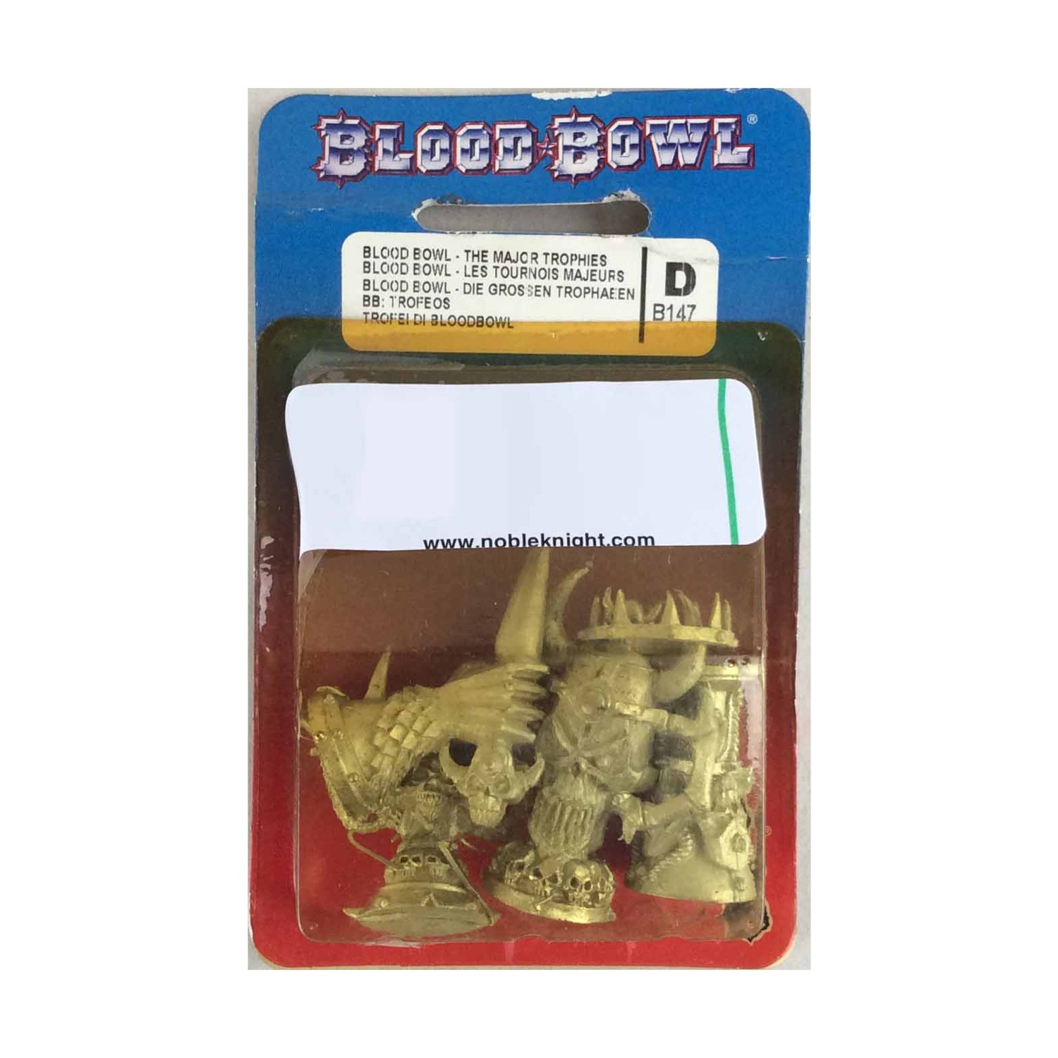 GW Major Trophies (2002 Ed) Pack New
