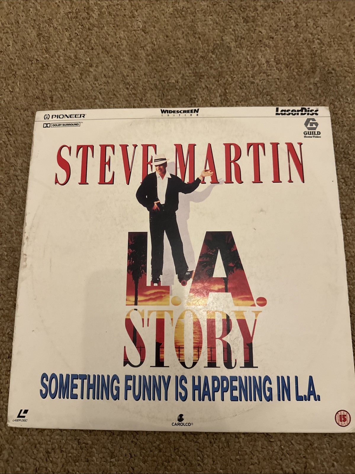 LA Story LD PAL L.A. Steve Martin Widescreen 1991 DISC